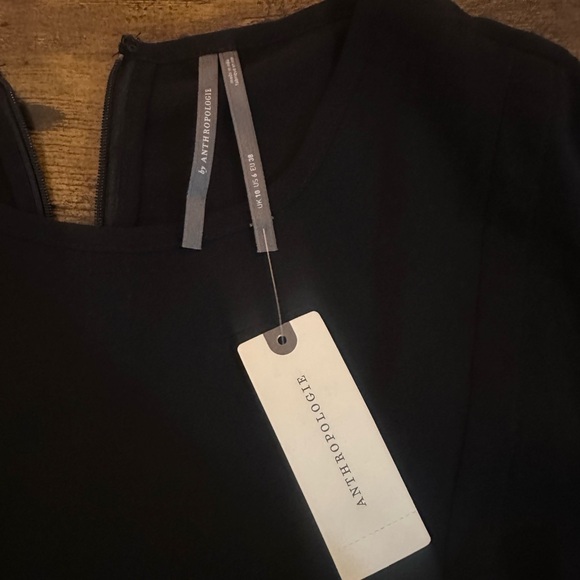 Anthropologie Modern Sheer Midi Dress - Picture 14 of 15